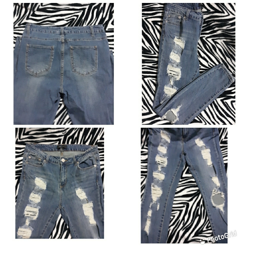 Distressed Jeans